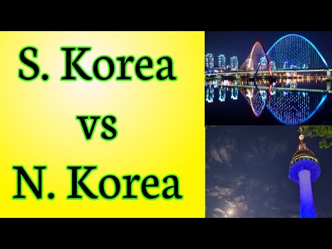 North Korea vs South Korea comparison #shorts