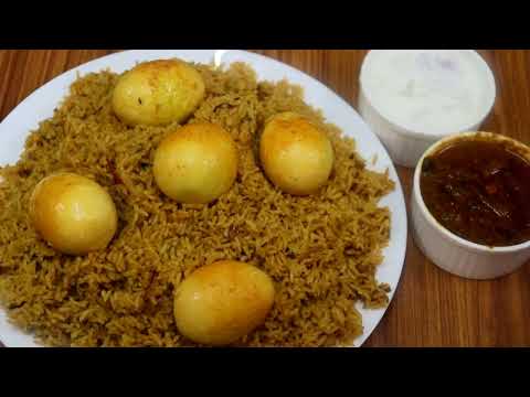 Egg pulao 😋//how to make egg pulao recipe in telugu//egg pulav//egg recipes