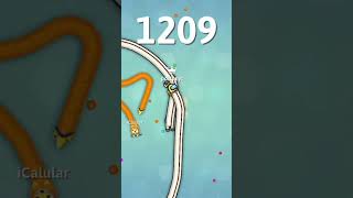 SNAKE IO Surviving the Impossible Boss Snake.#snakegame #snakeiovideo #redskin#iosgames