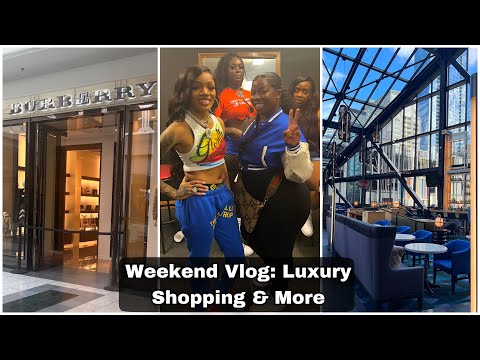 Lit Weekend Vlog: HANGING WITH GLORILLA | WRECKED MY CAR | LUXURY SHOPPING | BAECATION