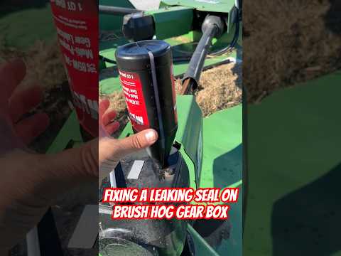 The END To Killing Grass with Gear Oil! #shortsvideo #farmequipment