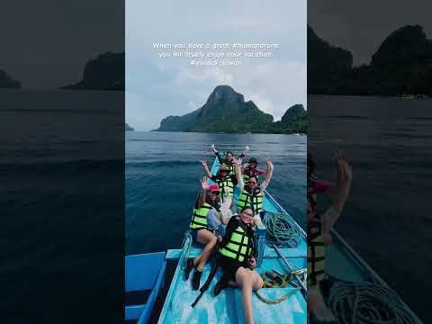 Making memories w/ my favorite humans #vacationmode #humandrone #shortstrending #elnidopalawan