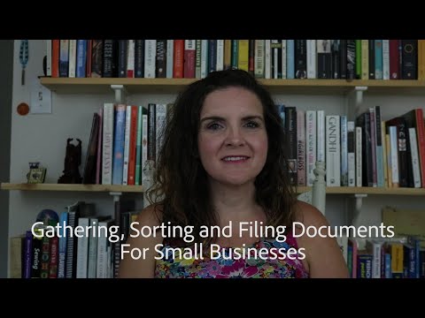 Easy Tips To Sort and File Bookkeeping Documents For Small Businesses - Melina Solutions