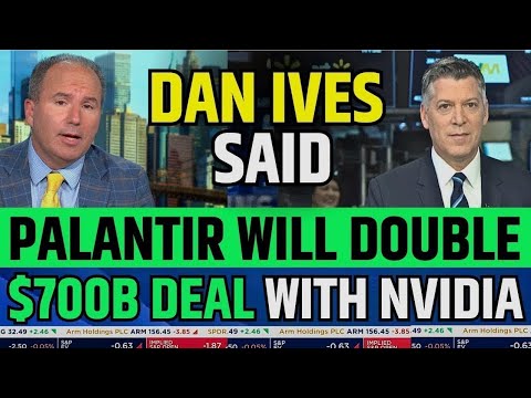 Palantir Will Double Said By Dan Ives | PLTR Stock News