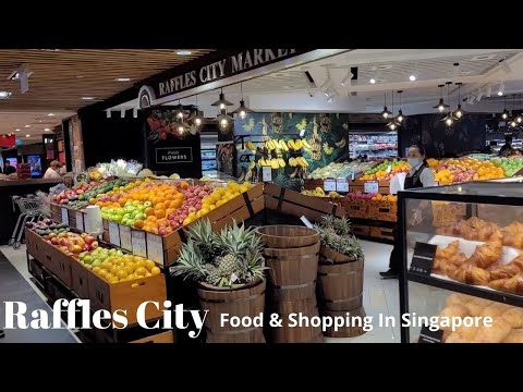 Raffles City Singapore Food And Shopping