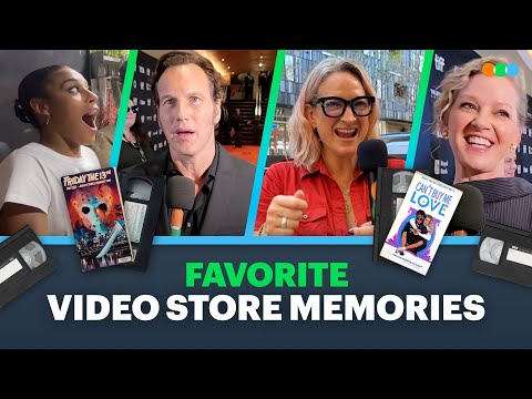 Favorite Video Store Memories with Ariana DeBose, Patrick Wilson, Zoë Bell, Gretchen Mol and more