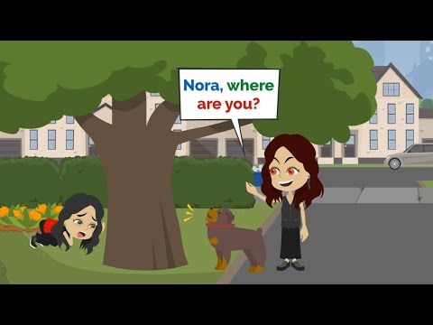 Nora's evil sister is BACK | Easy English story | English conversation practice | No Aliens