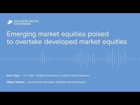 Emerging market equities poised to overtake developed market equities