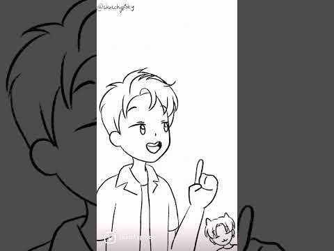 BTS loves their leader! 💜 #animation #foryoupage #fyp #bts #btsarmy #btsshorts