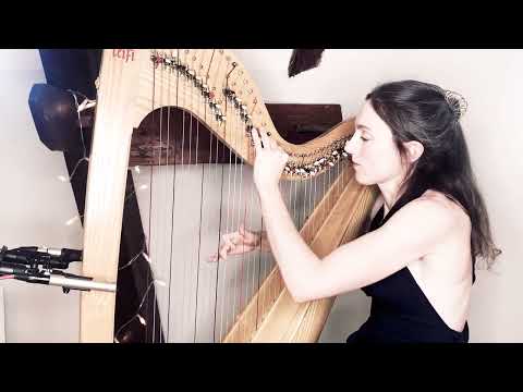 Debussy: First Arabesque - Celtic lever harp solo