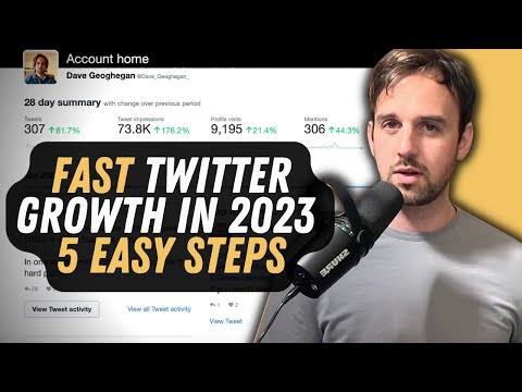 Twitter Marketing Tips: How to Grow on Twitter FAST 2024  [5 Easy Steps to 1073+ Followers]