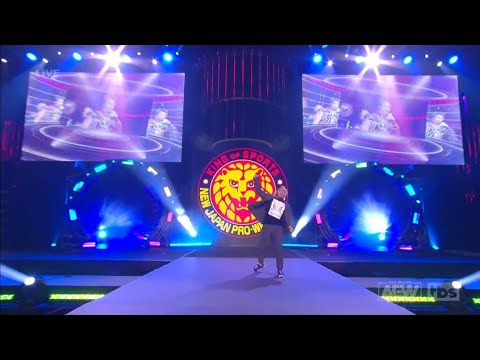 Hiroshi Tanahashi entrance on Dynamite: AEW Dynamite Road Rager 2022