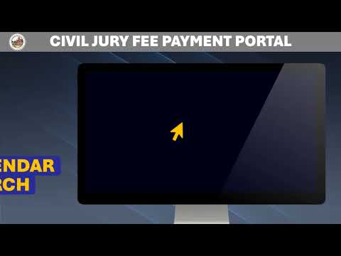 Civil Jury Fee Payment Portal