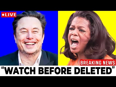 Elon Musk HUMILIATES Oprah Winfrey Live On TV & She THROWS a TANTRUM Fit