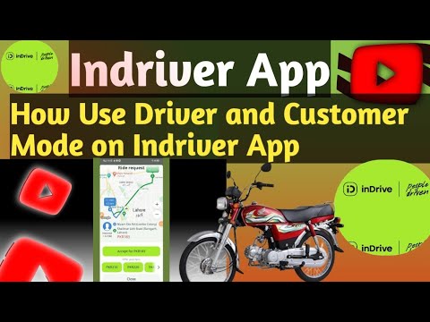 How to use driver/passanger mode on indrive app (2024) || indrive app