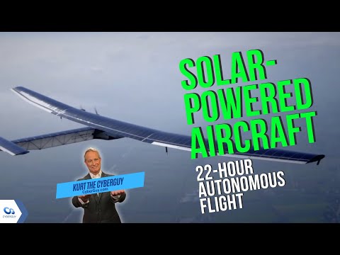 Solar-powered aircraft achieves groundbreaking 22-hour autonomous flight | Kurt the CyberGuy