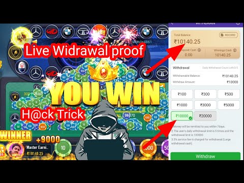 Car roulette trick today 3000 से 10000 जीत लिया/ car roulette game tricks/ Teenpatti widrawal proof