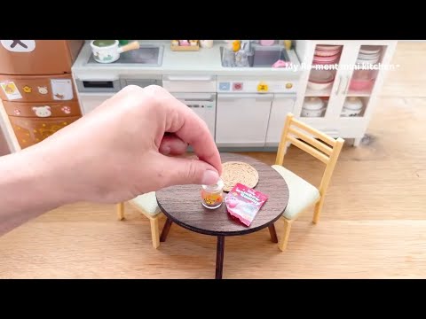 Miniature kitchen set installation ✨ASMR ✨Re-ment collection✨