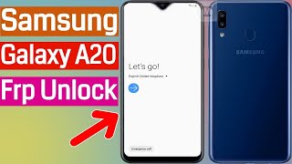 Samsung A20 Frp Bypass Frp Samsung A20 Google Account Unlock Samsung A20 Android 9.0