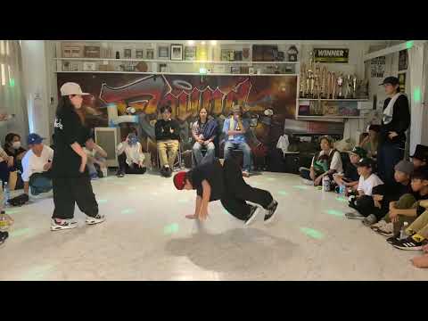 【U-15 SEMI FINAL】 KAI-RICKEY vs issa☆☆☆ // BATTLE FLAG vol.17