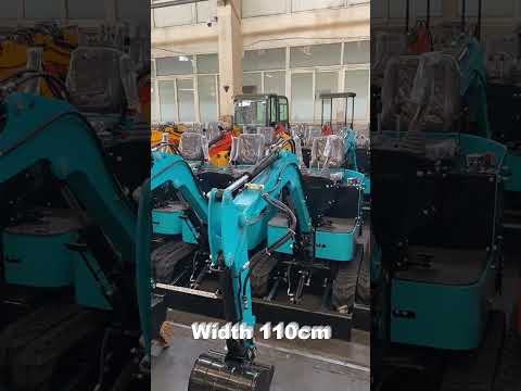 mini excavator for garden construction.Continuous working 8 hours！ #miniexcavator