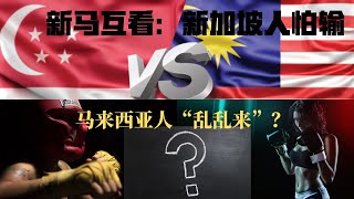 新马互看：新加坡人怕输，马来西亚人“乱乱来”？