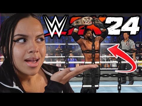 WWE 2K24 MyRISE UNDISPUTED #8 - THIS HAPPENS WHEN YOU PUT ME IN THE MOST BRUTAL STAGE IN WWE!!