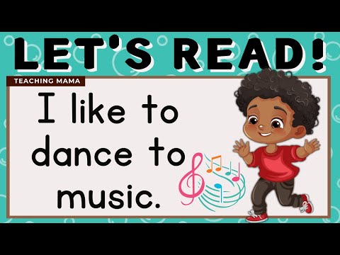 LET'S READ! | PRACTICE READING ENGLISH | LEARNING VIDEO FOR KIDS | LEARN TO READ | TEACHING MAMA