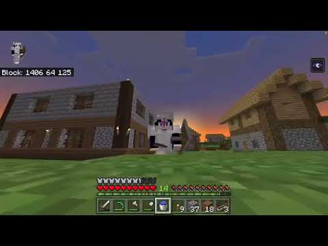 I built a villager trading hall in minecraft {Nightmare SMP} {S3 E4}