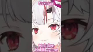 [Hololive] Nakiri Ayame #short