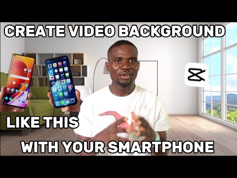 How to make fake background for youtube videos with capcut