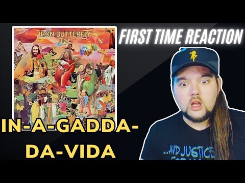 Iron Butterfly "In-A-Gadda-Da-Vida" LIVE (FIRST TIME REACTION)