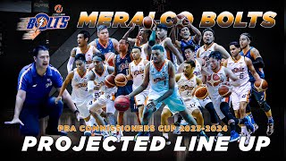 PBA UPDATE MERALCO BOLTS PROJECTED LINE UP PBA COMMISSIONERS CUP 2023