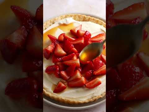 Strawberry Honey Mascarpone Tart