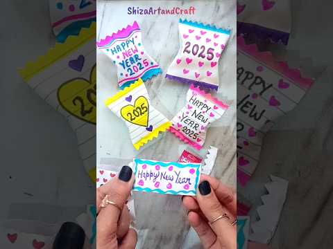 DIY_New year Candy | Chocolate gift 🧧 handmade 2025 #shorts #trending #viral #diy #chocolate #candy