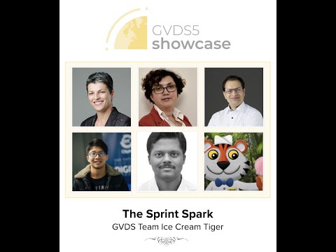 The 5th GVDS Team Showcase: “The Spark Sprint” w/Team Ice Cream Tiger