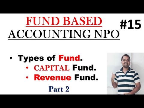 🔴Fund based Accounting||Type of Fund||Part 2||NPO||capital fund||Revenue fund||12 class | VIDEO 15