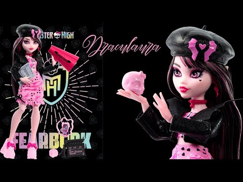 Unboxing & Reviewing the NEW Monster High Fearbook Draculaura Doll! 🖤💖