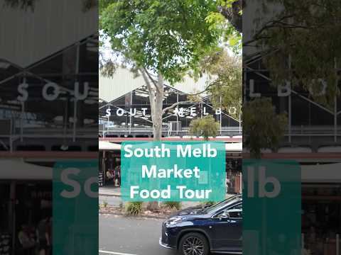 South Melbourne Market | Foodie Tour 🤤 🥐 🦪 #southmelbournemarket  #melbournefoodie #food #melbourne