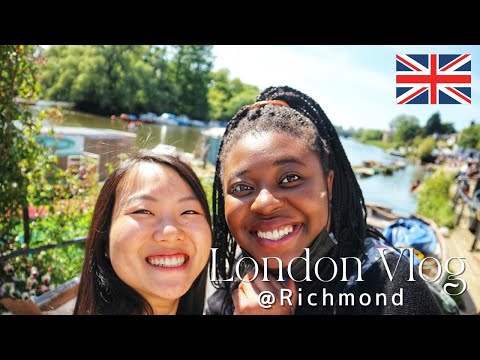 Such a lovely Sunday in Richmond, London [Japanese/Eng sub]