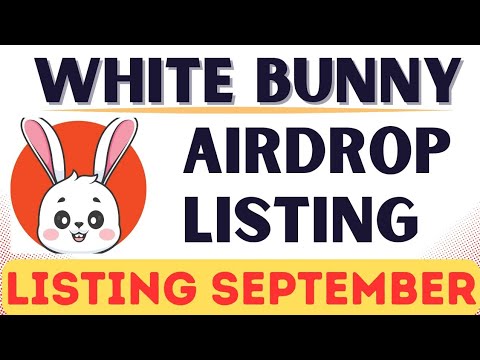 WHITE BUNNY AIRDROP LISTING #whitebunny #airdrop