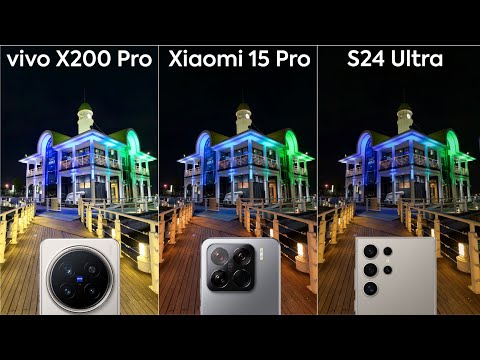 Xiaomi 15 Pro vs Vivo X200 Pro vs Samsung Galaxy S24 Ultra Camera Test Comparison