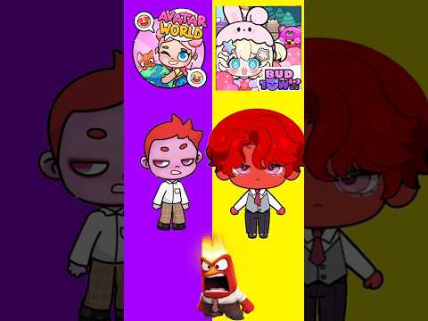 Anger in Bud Town #shorts #budtown #avatarworld #tocaboca #avatarworldpazu #insideout2