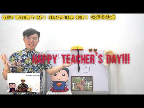 HAPPY TEACHERS DAY TO ALL TEACHERS IN MALAYSIA!