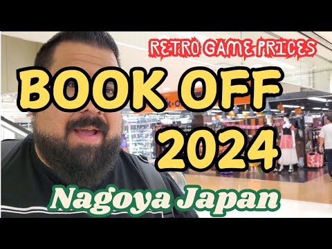 Retro Game Hunting at Book OFF in Nagoya Japan- Oct 2024