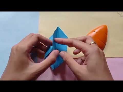 How to fold pencil box | Origami Easy