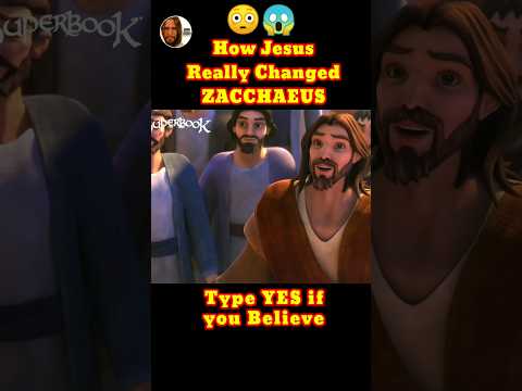 How Zacchaeus Really changed by Jesus #jesus #shorts #god