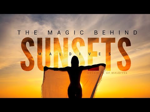 🌅 Why Maldives Sunsets Are So Beautiful. 4K Breathtaking Shots ! Behind the Magic 🌞