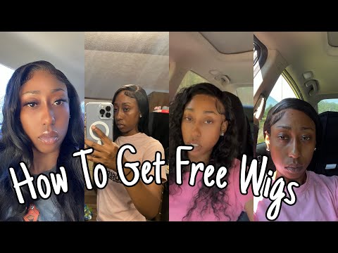 How To Get Free Amazon Wigs + INSTALL #freewig #wiginstall