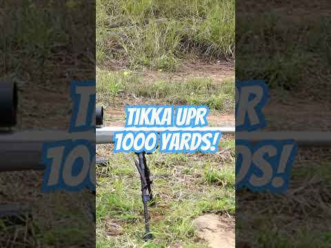 Tikka Ultimate Precision Rifle @ 1000 yards! #ozziereviews #tikka #precisionrifle #308 #65creedmoor